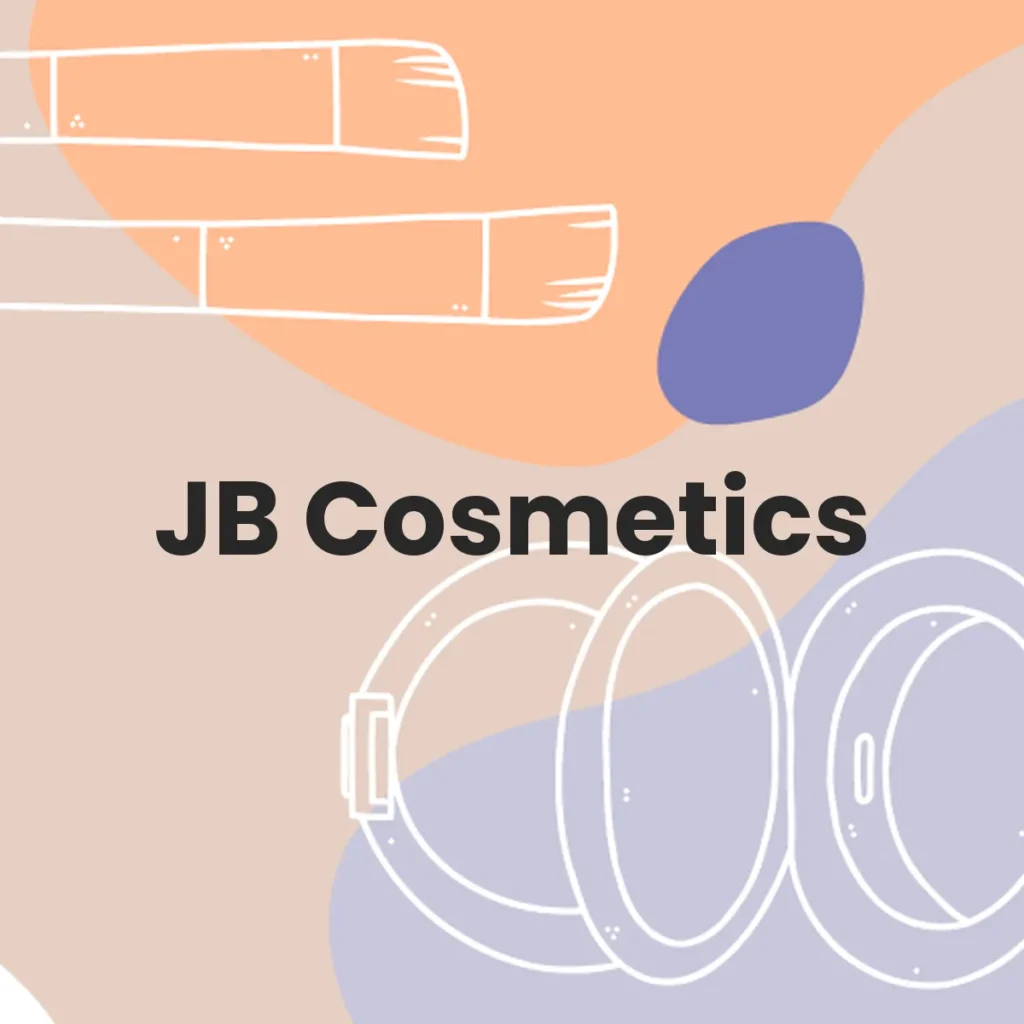 JB Cosmetics testa en animales?