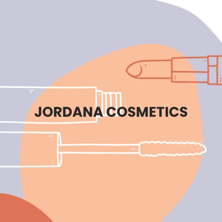 JORDANA COSMETICS