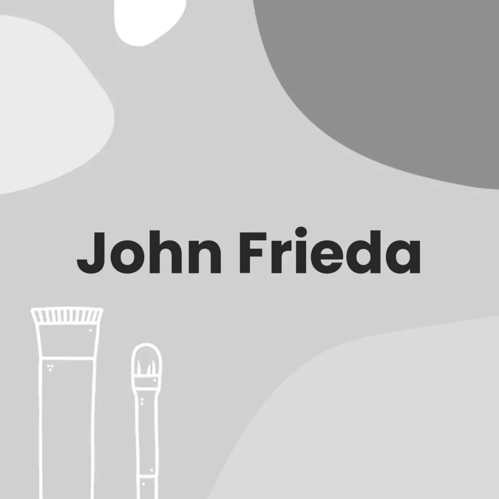 John Frieda testa en animales?