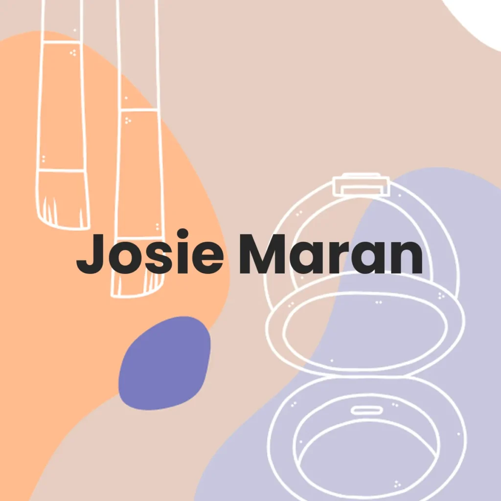 Josie Maran testa en animales?