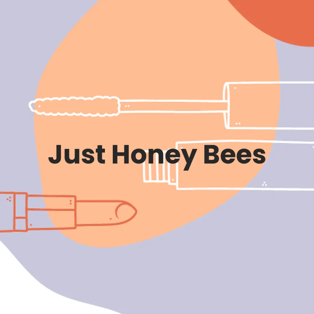Just Honey Bees testa en animales?