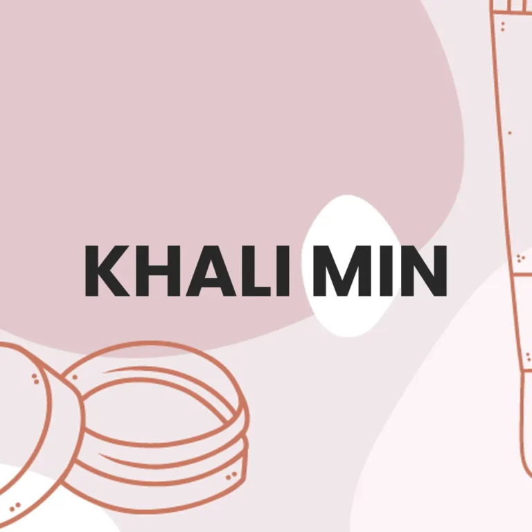 KHALI MIN