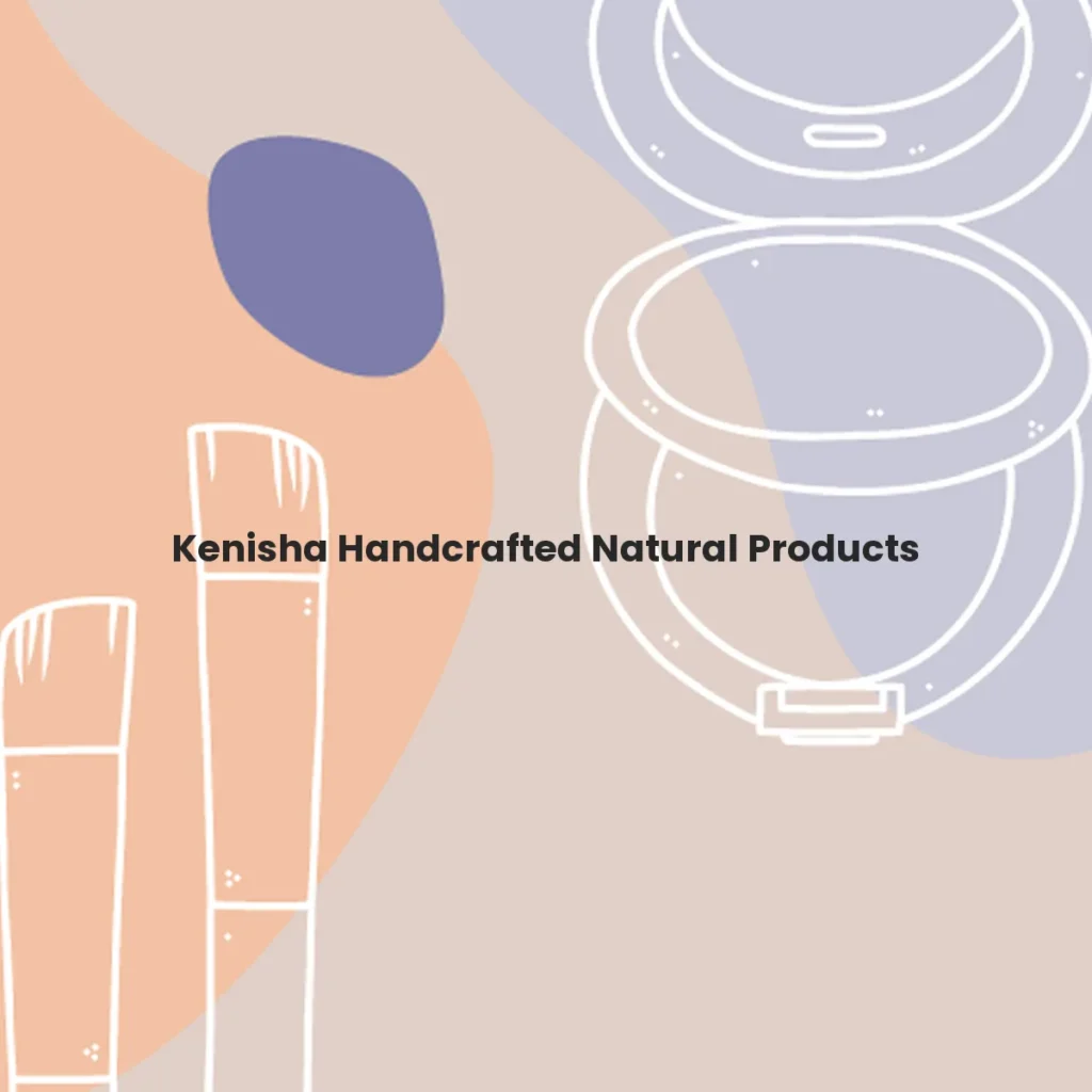 Kenisha Handcrafted Natural Products testa en animales?