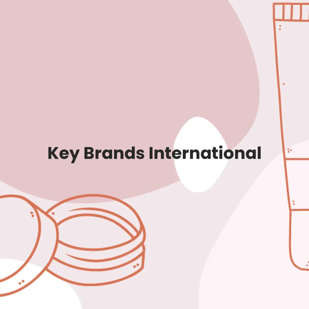 Key Brands International testa en animales?