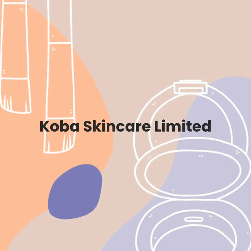 Koba Skincare Limited testa en animales?