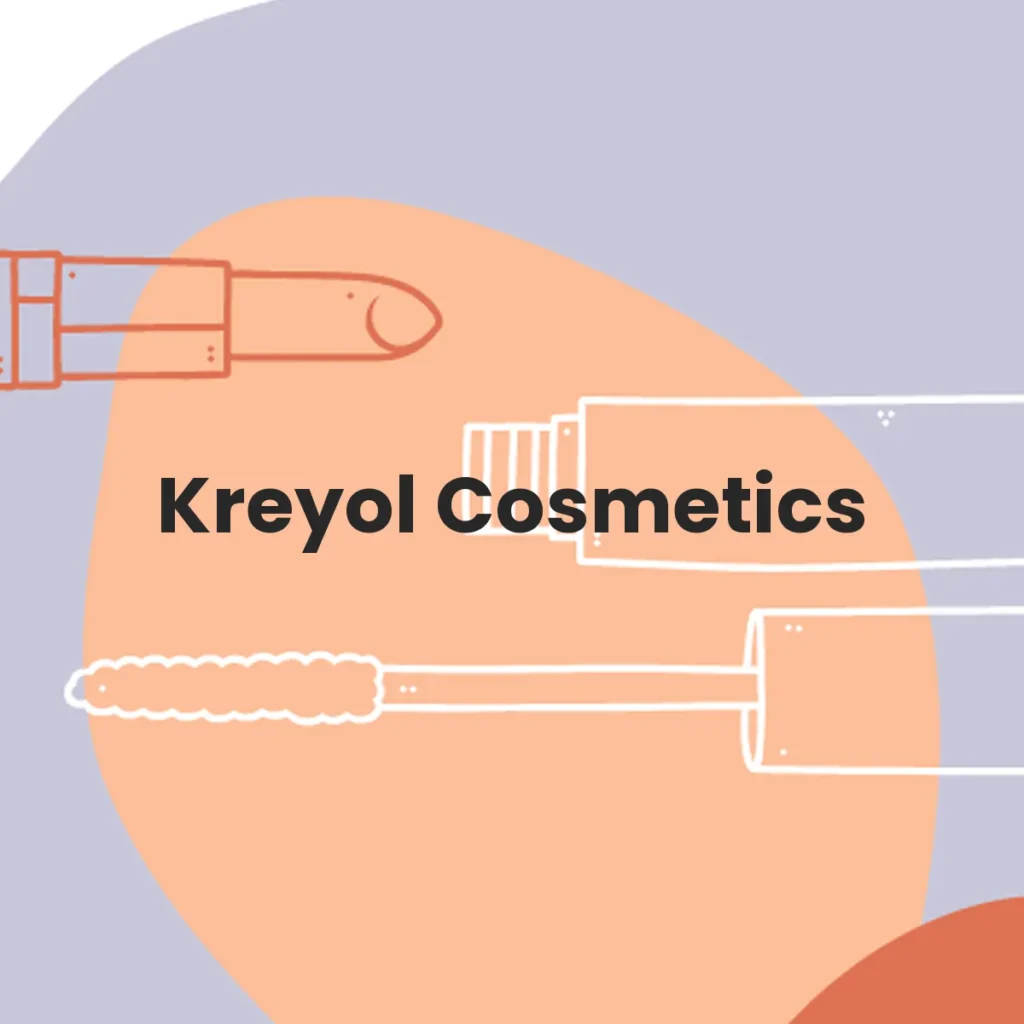 Kreyol Cosmetics testa en animales?