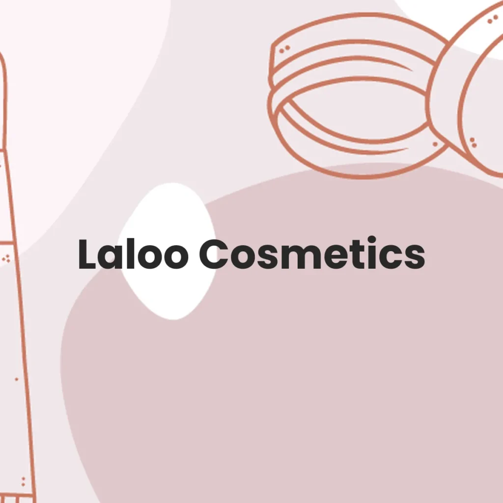 Laloo Cosmetics testa en animales?