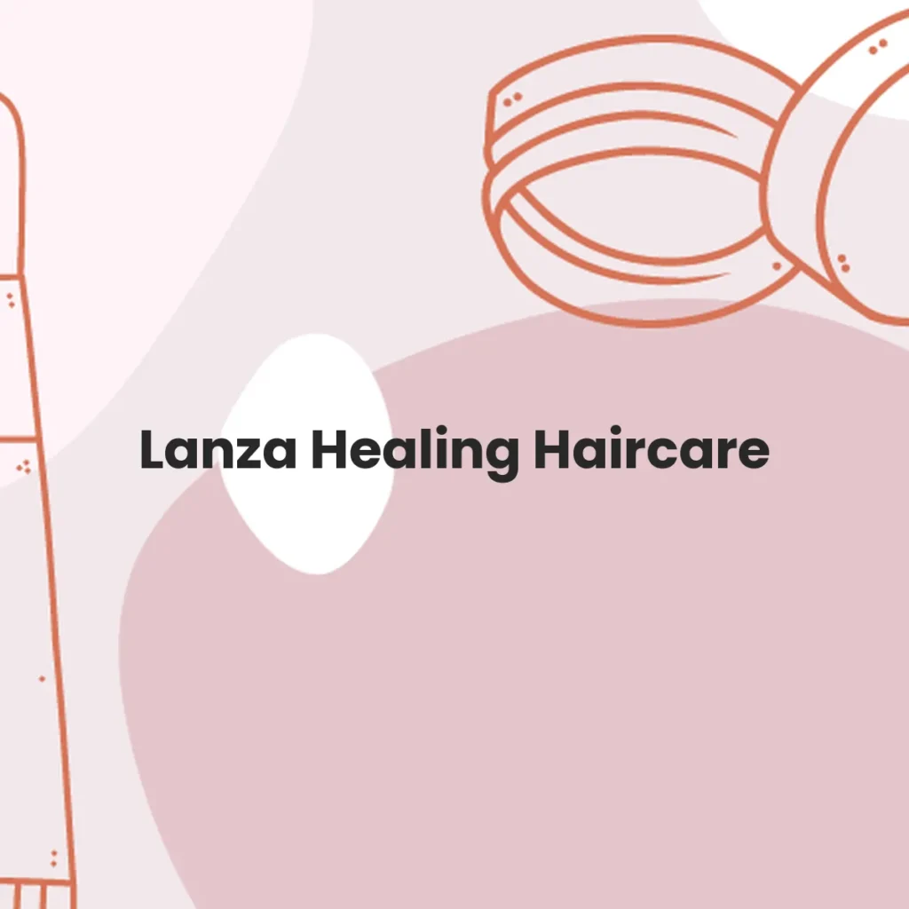 Lanza Healing Haircare testa en animales?