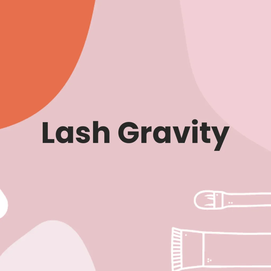 Lash Gravity testa en animales?