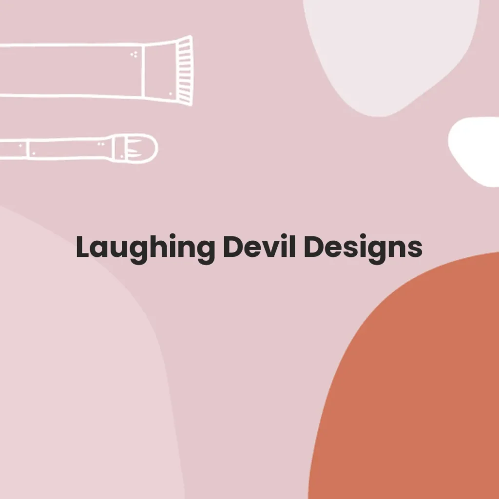 Laughing Devil Designs testa en animales?