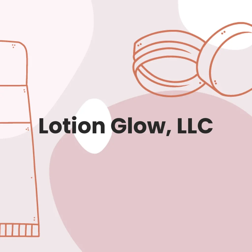 Lotion Glow, LLC testa en animales?