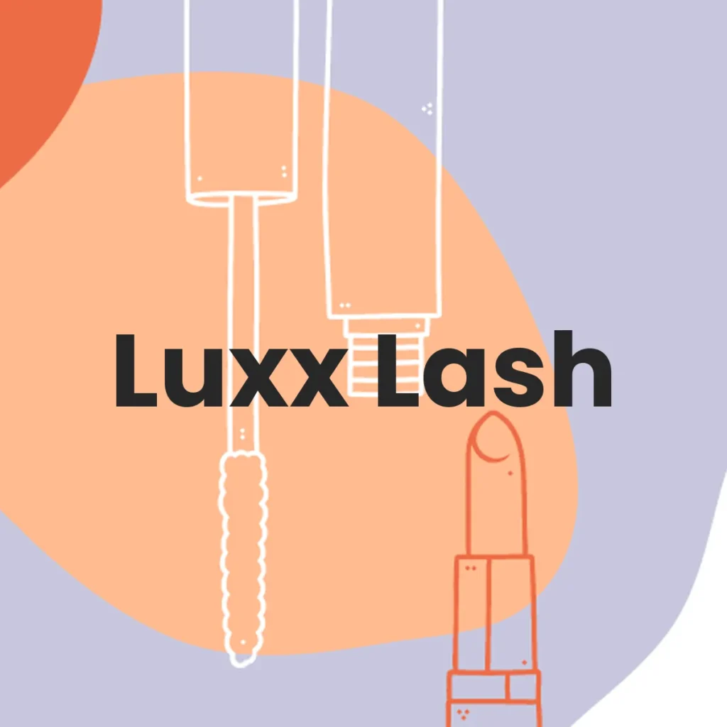 Luxx Lash testa en animales?