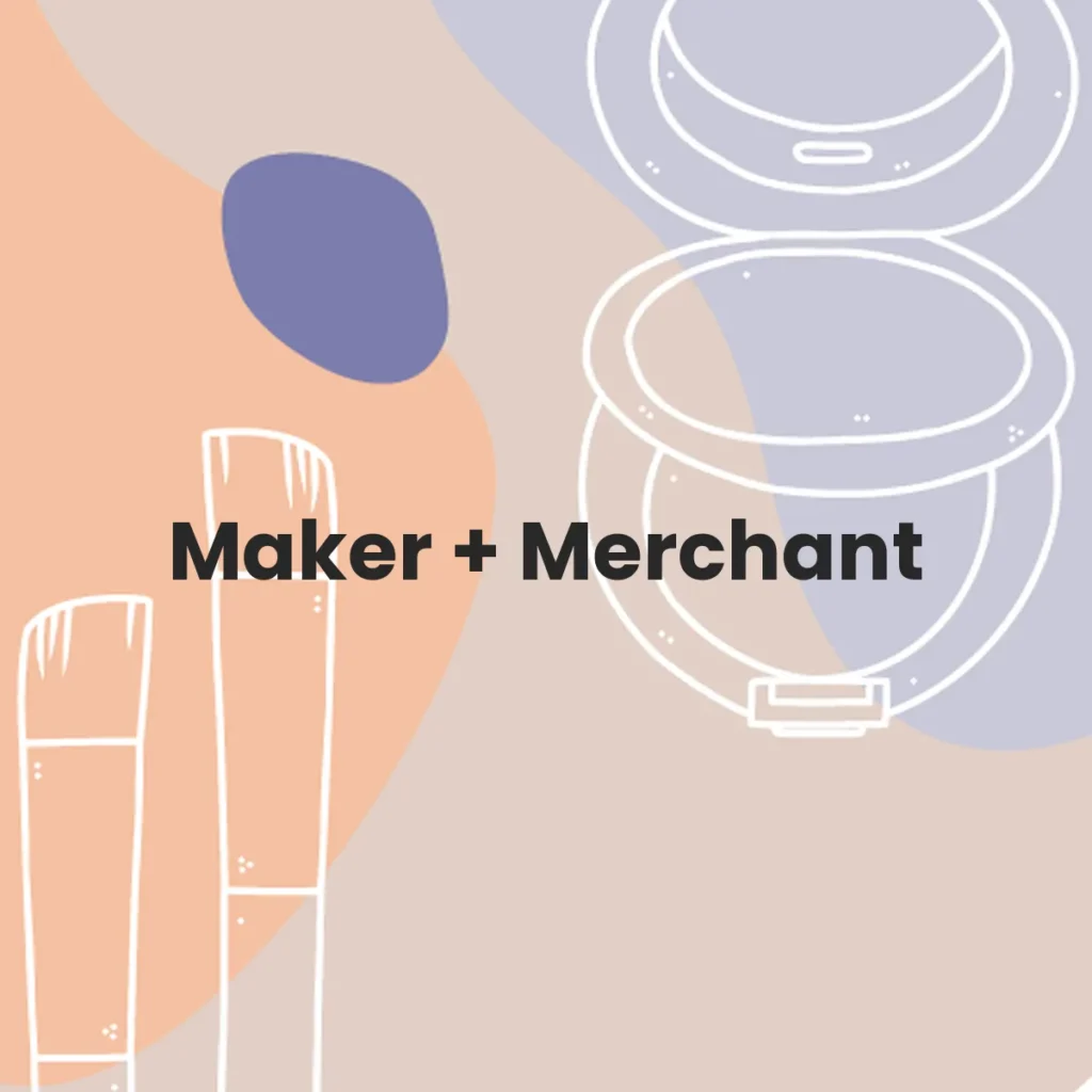 Maker + Merchant testa en animales?