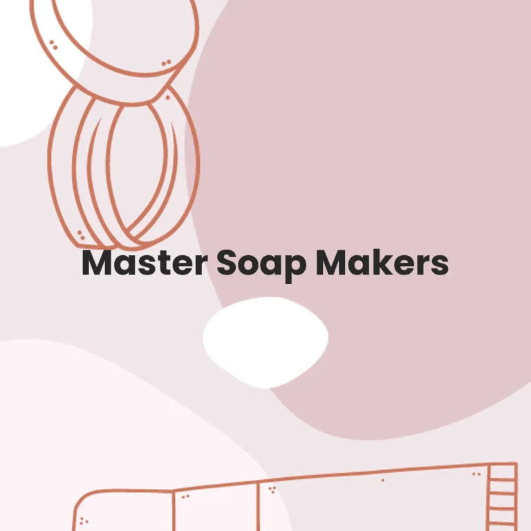 Master Soap Makers