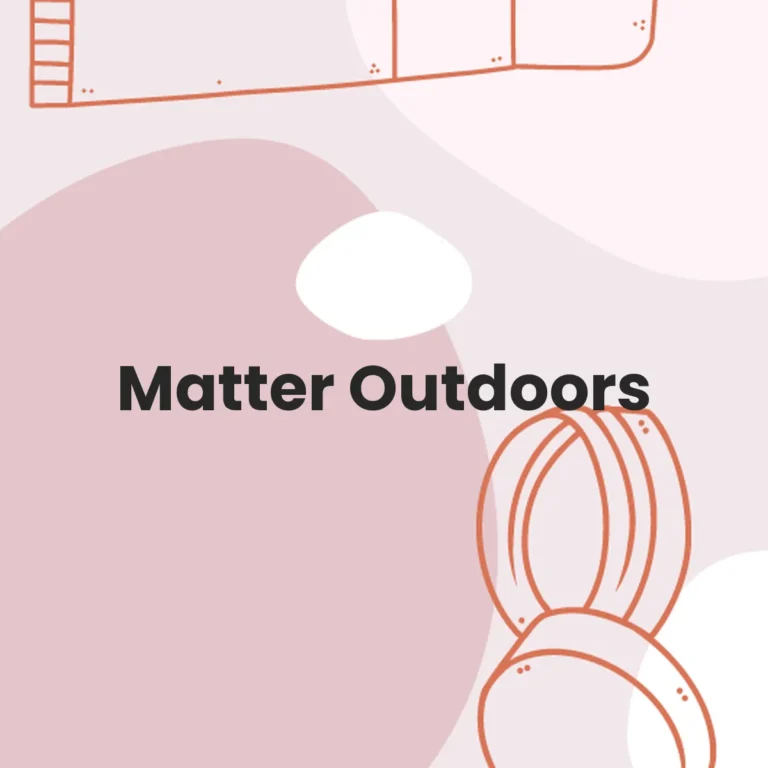 Matter Outdoors