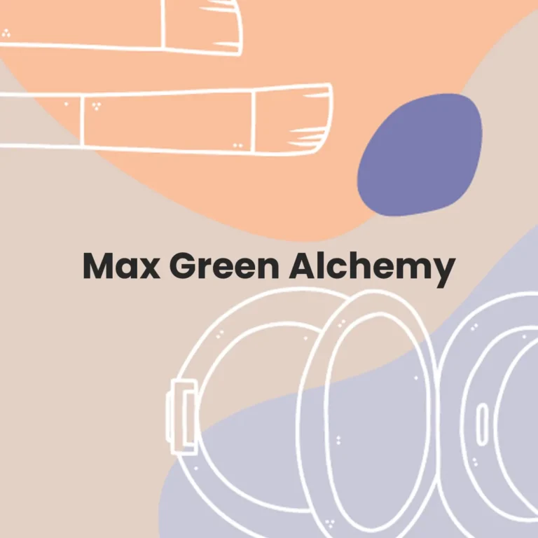 Max Green Alchemy