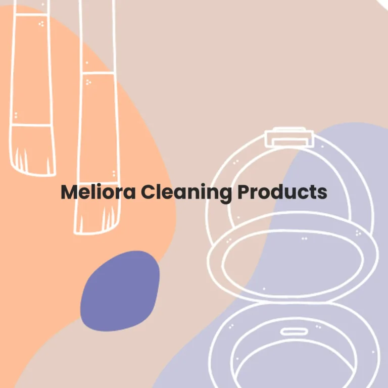 Meliora Cleaning Products
