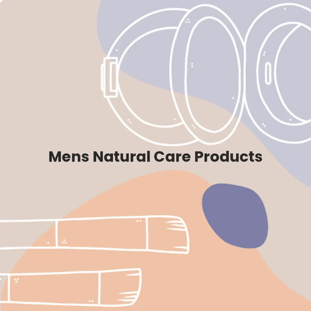 Mens Natural Care Products testa en animales?