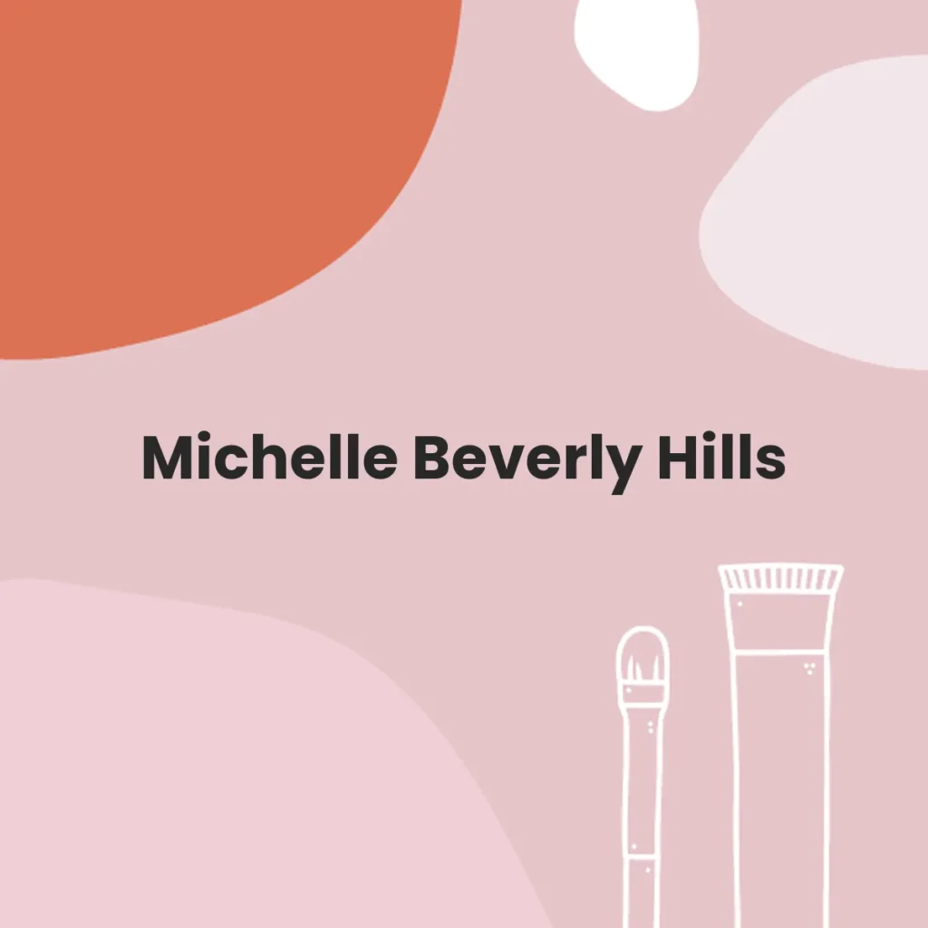 Michelle Beverly Hills testa en animales?