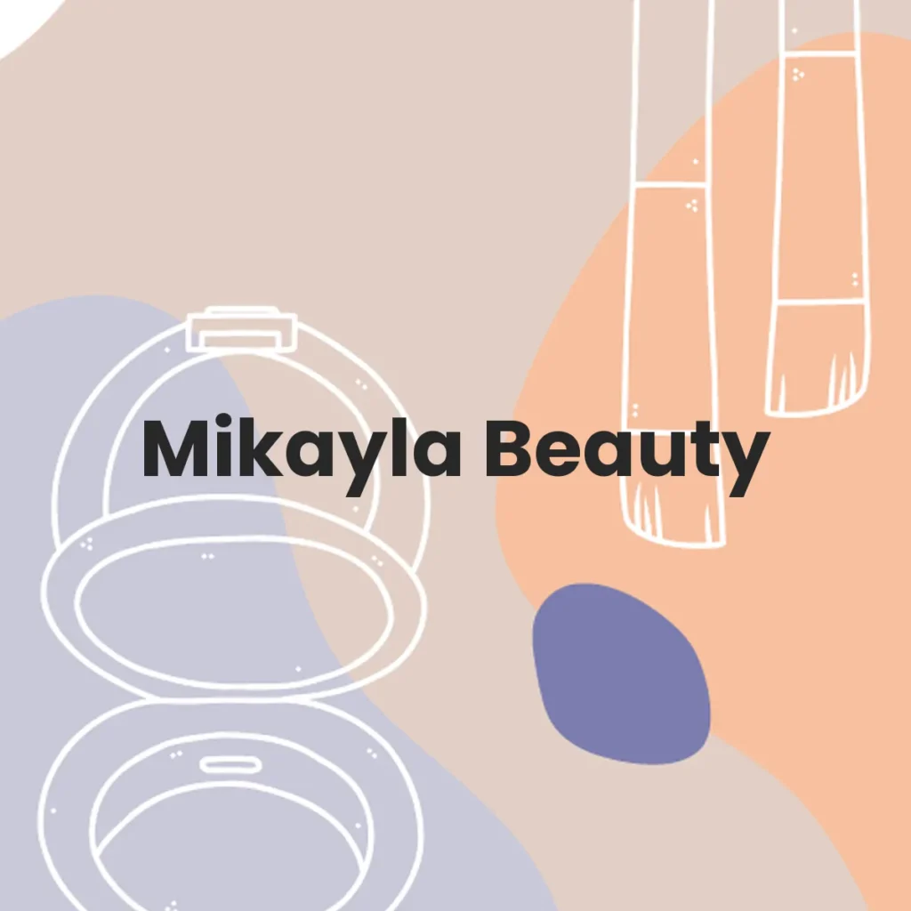 Mikayla Beauty testa en animales?