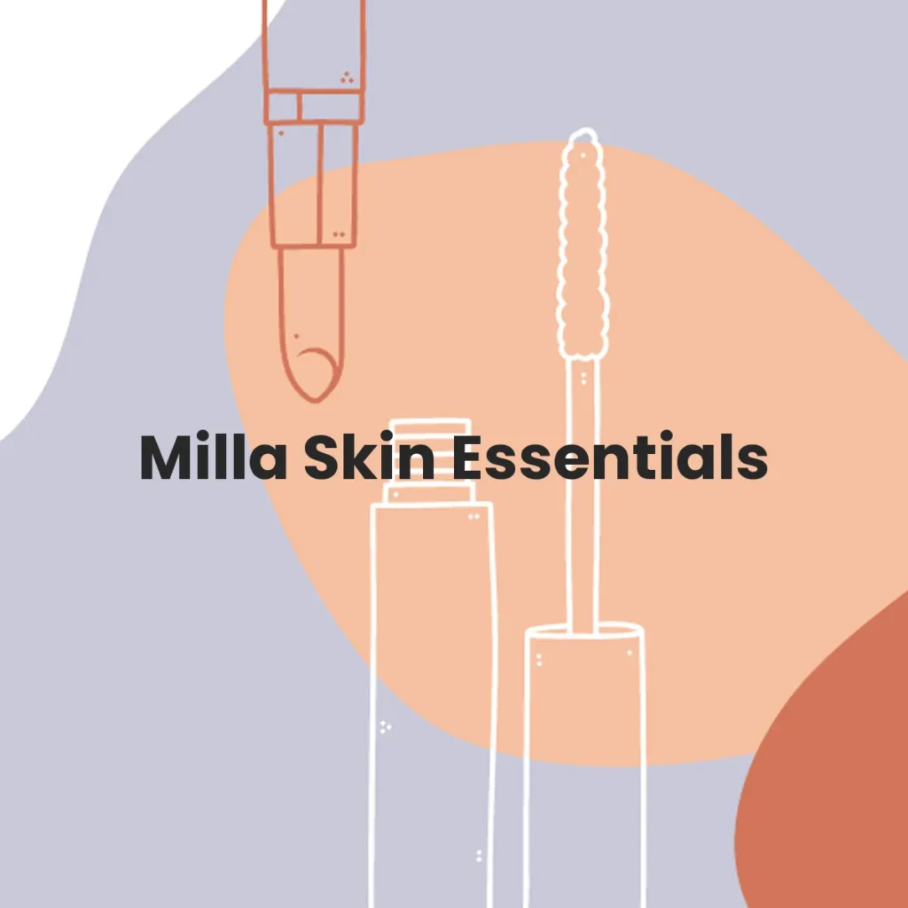 Milla Skin Essentials testa en animales?