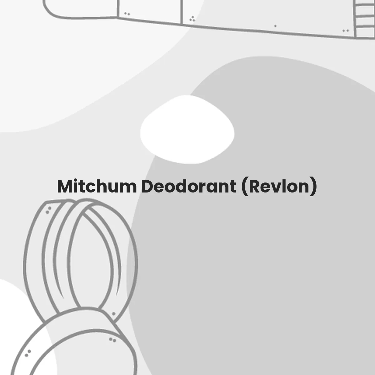 Mitchum Deodorant (Revlon) testa en animales?