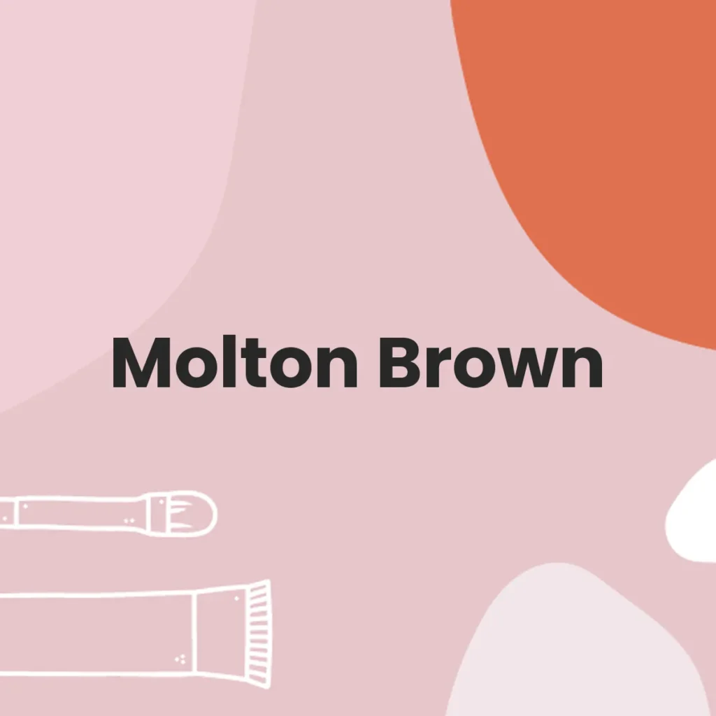 Molton Brown testa en animales?