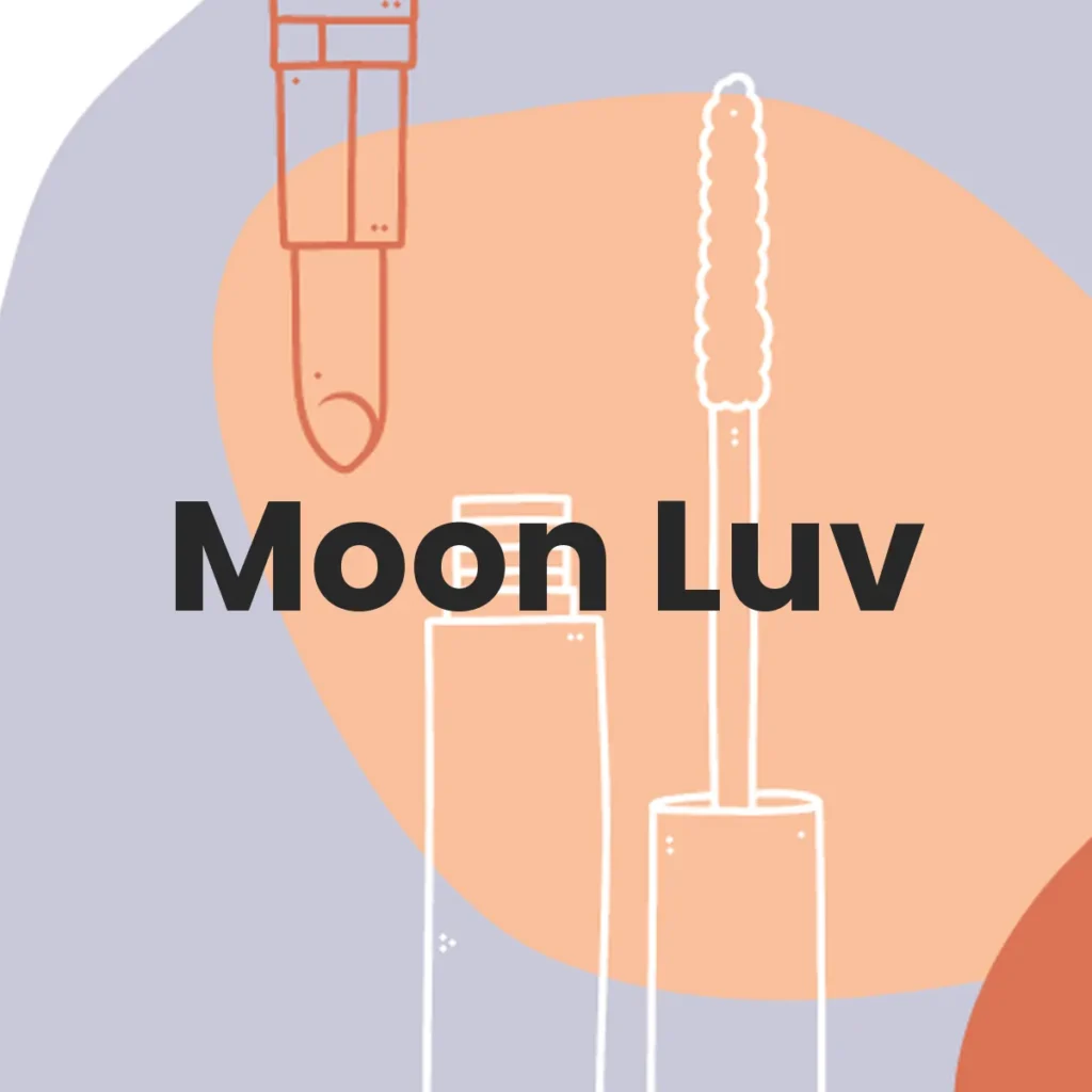 Moon Luv testa en animales?
