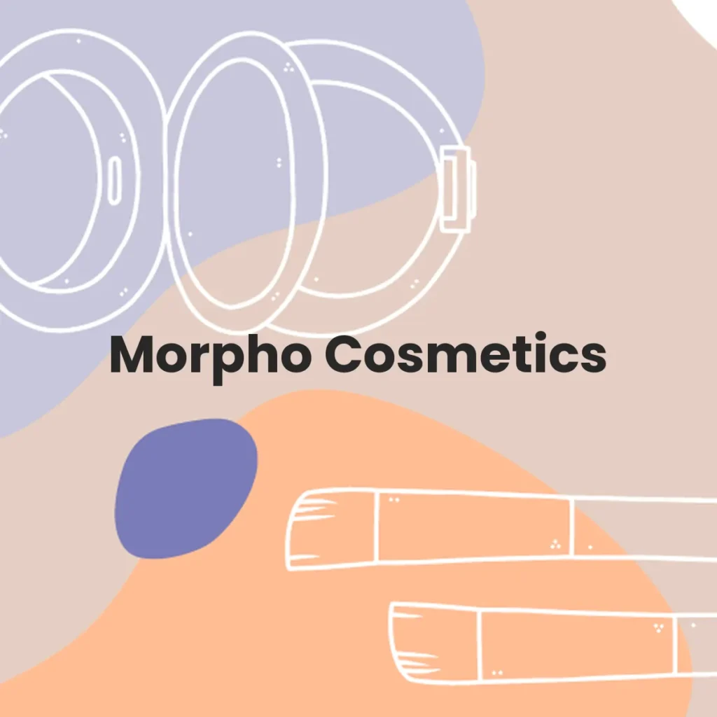 Morpho Cosmetics testa en animales?