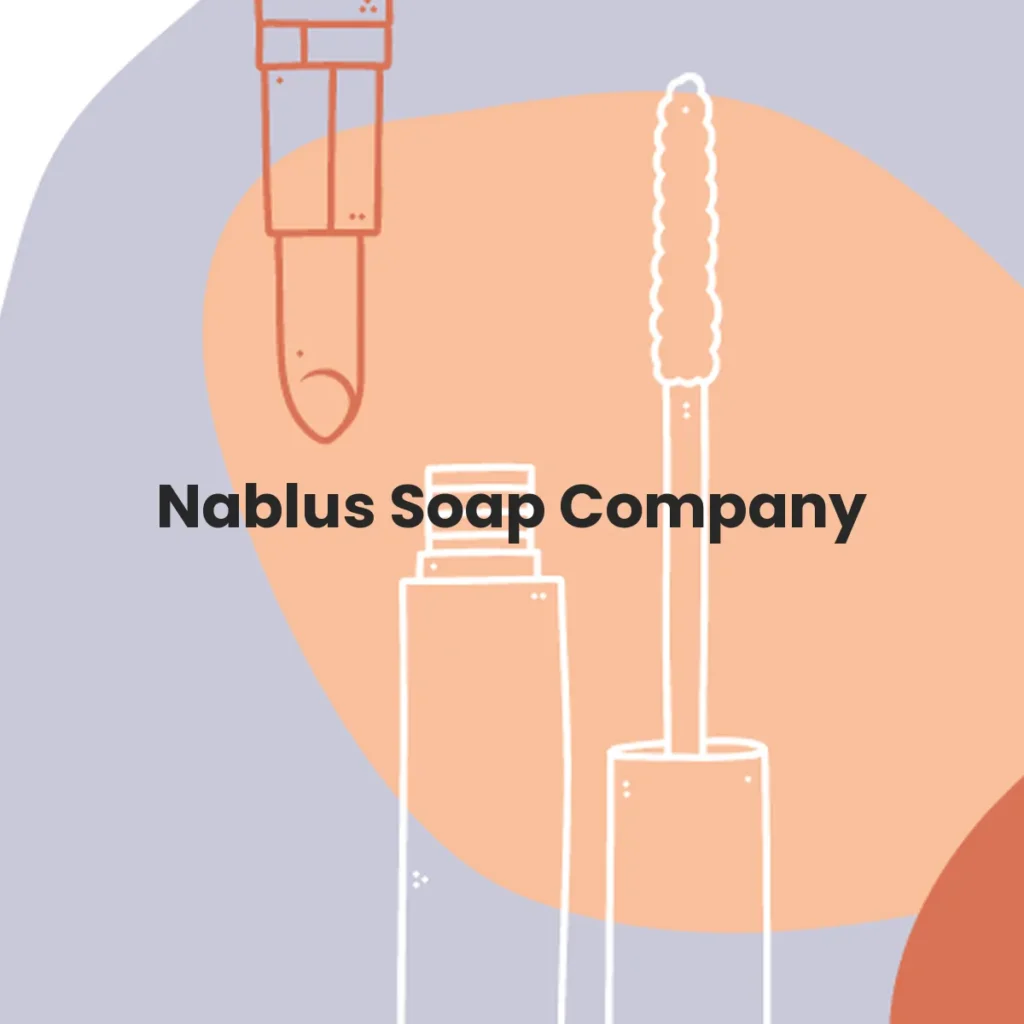 Nablus Soap Company testa en animales?