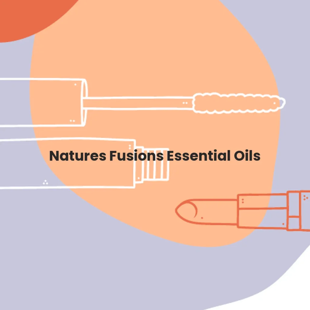 Natures Fusions Essential Oils testa en animales?
