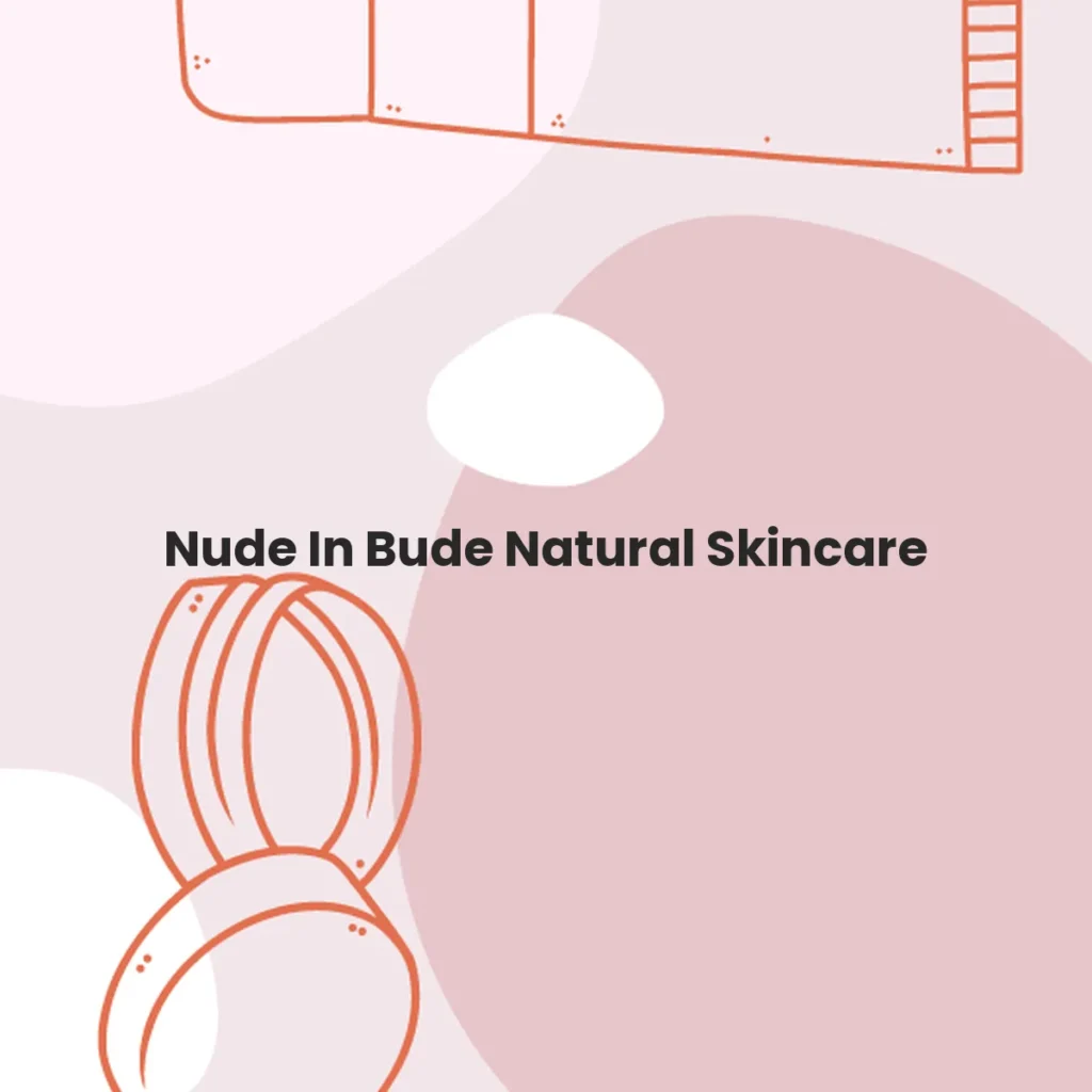 Nude In Bude Natural Skincare testa en animales?