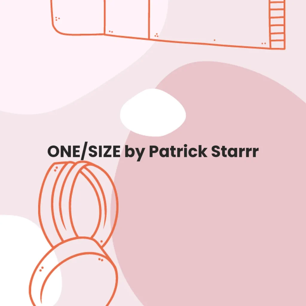 ONE/SIZE by Patrick Starrr testa en animales?