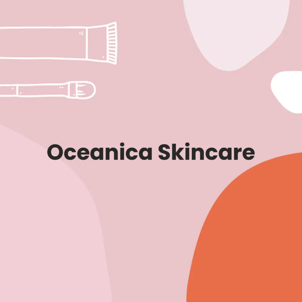 Oceanica Skincare testa en animales?