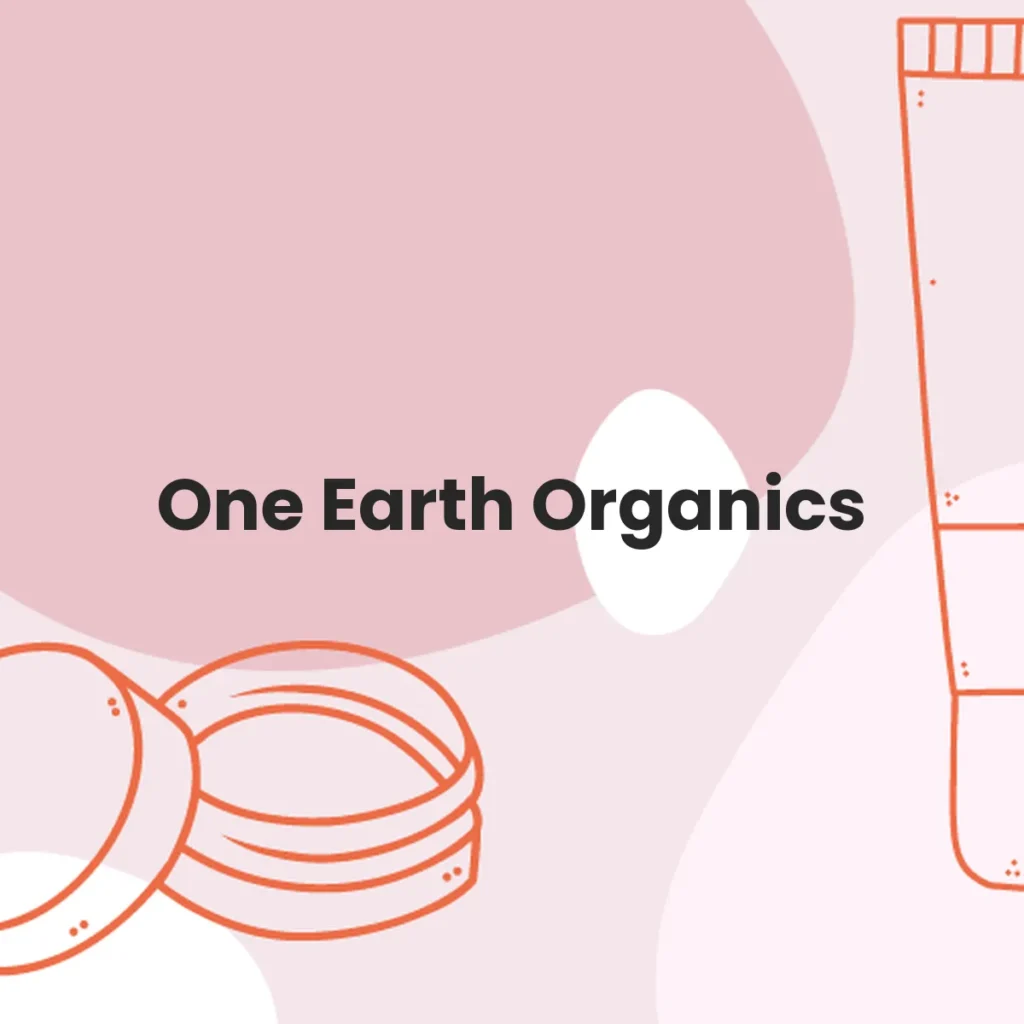 One Earth Organics testa en animales?