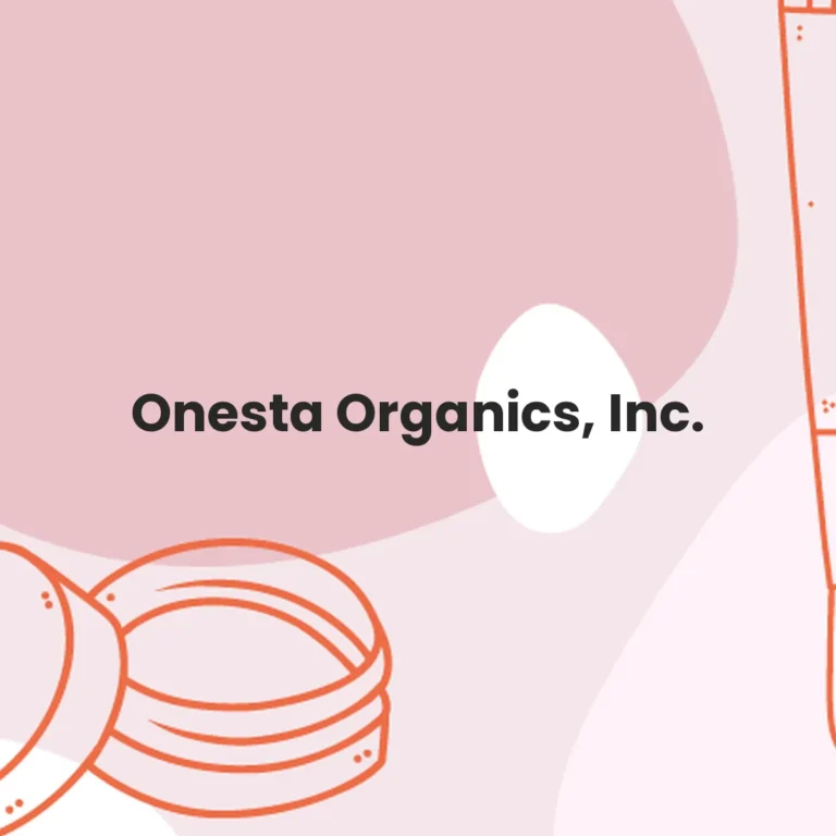 Onesta Organics, Inc.