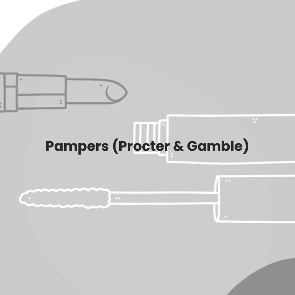 Pampers (Procter & Gamble) testa en animales?