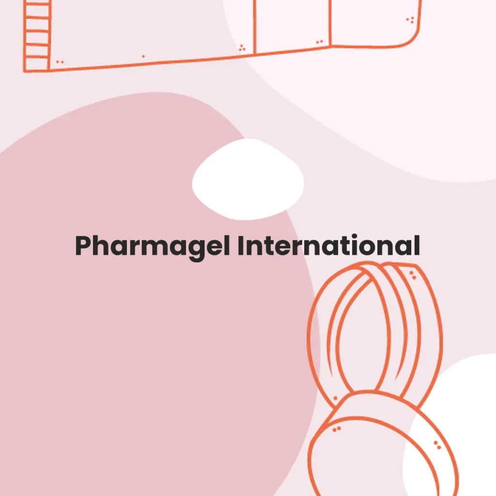 Pharmagel International testa en animales?