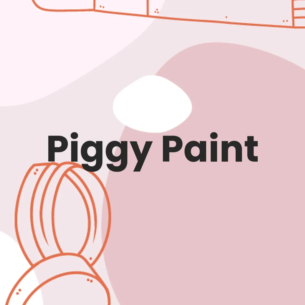 Piggy Paint testa en animales?