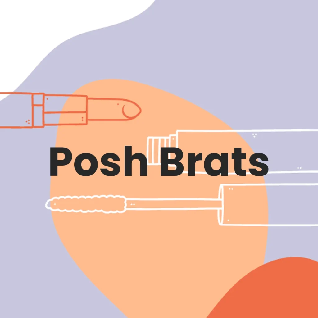 Posh Brats testa en animales?