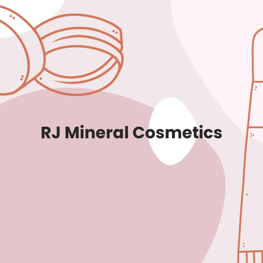 RJ Mineral Cosmetics testa en animales?