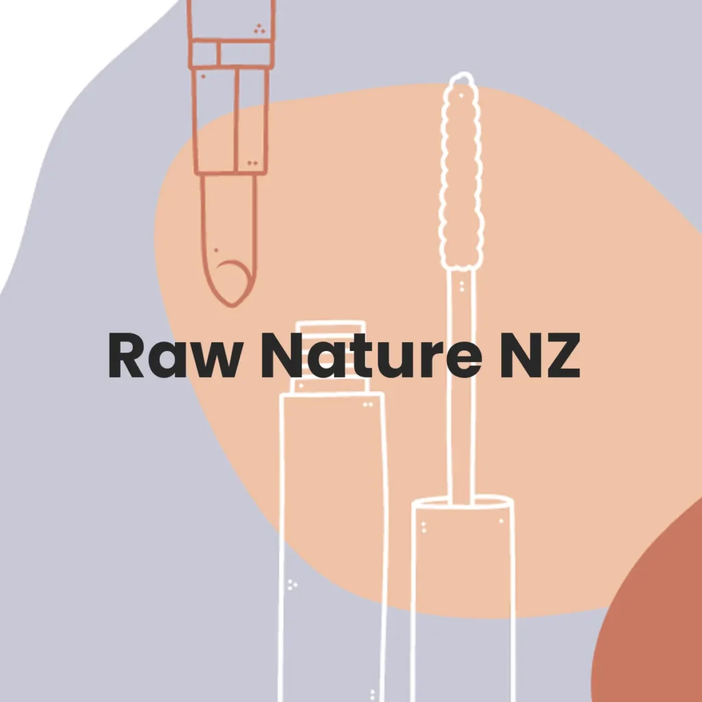 Raw Nature NZ testa en animales?