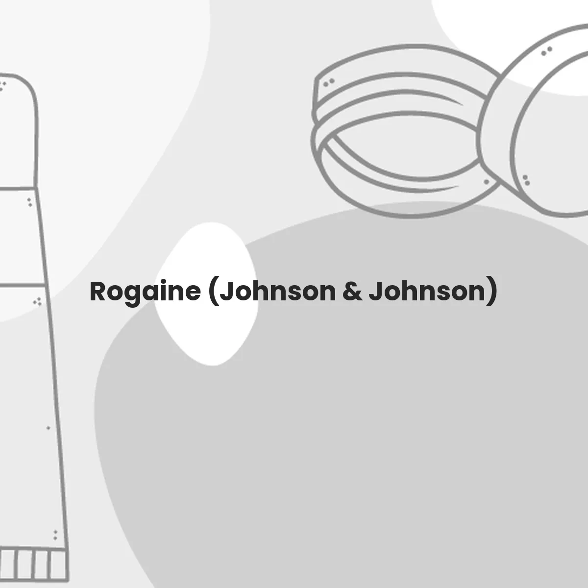 Rogaine (Johnson & Johnson) 1 Rogaine (Johnson & Johnson) testa en animales?