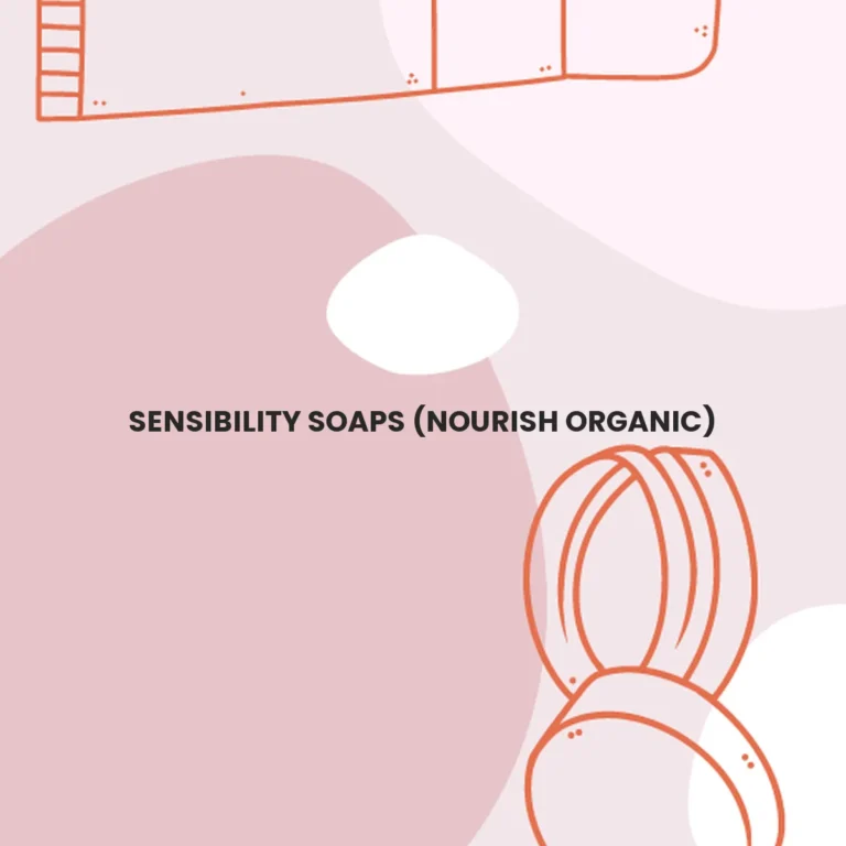 SENSIBILITY SOAPS (NOURISH ORGANIC)