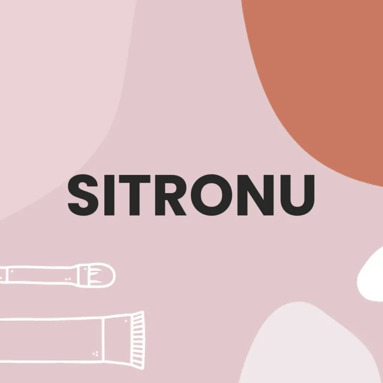 SITRONU