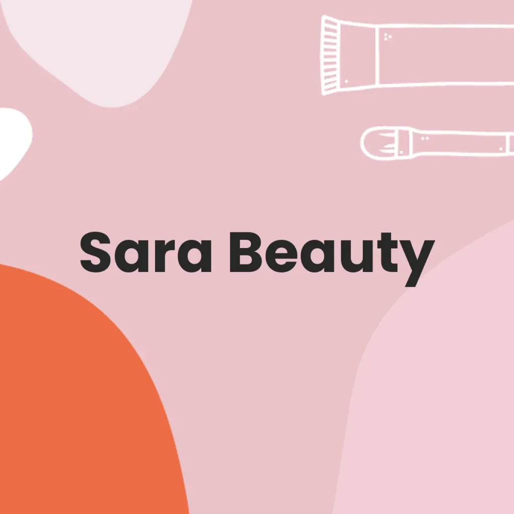 Sara Beauty testa en animales?