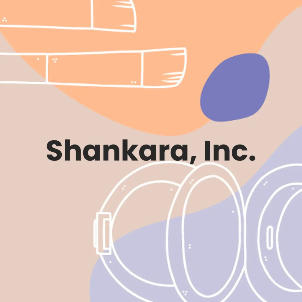 Shankara, Inc. testa en animales?