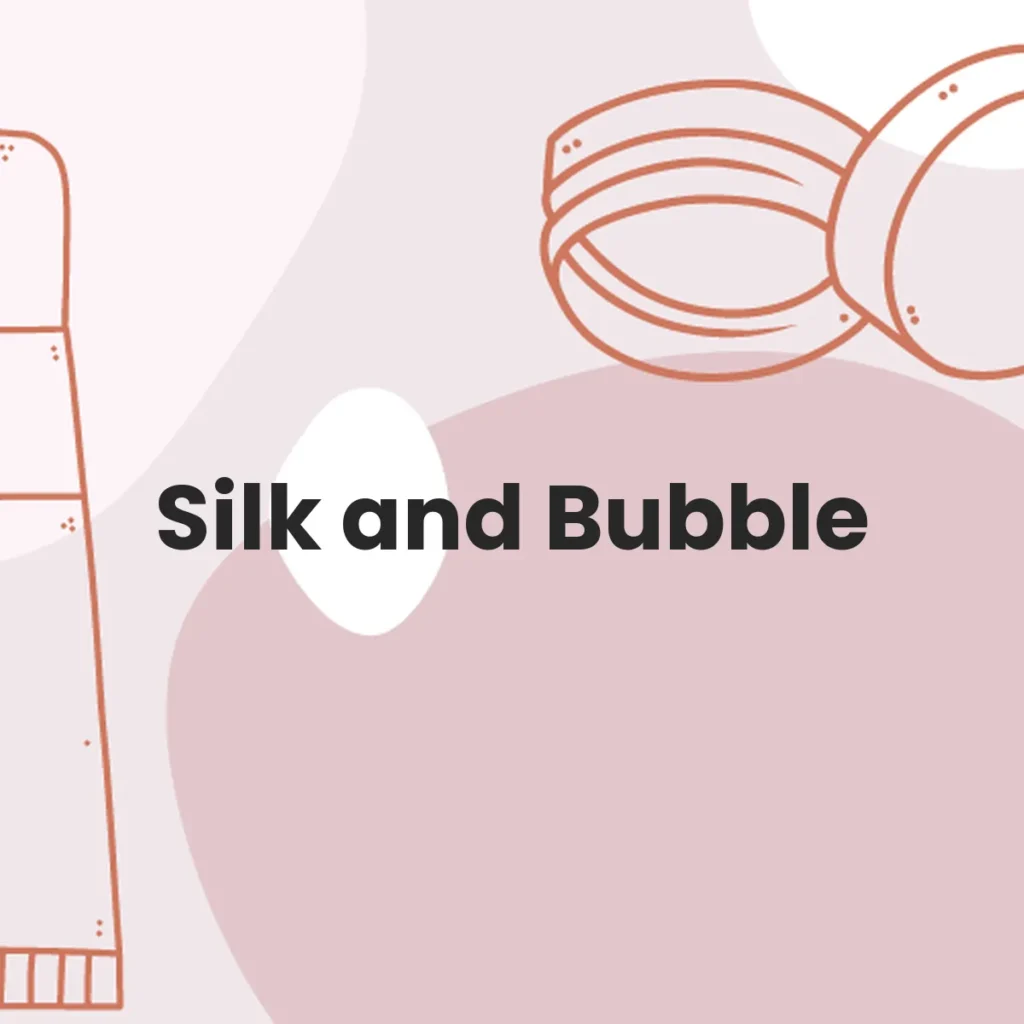 Silk and Bubble testa en animales?
