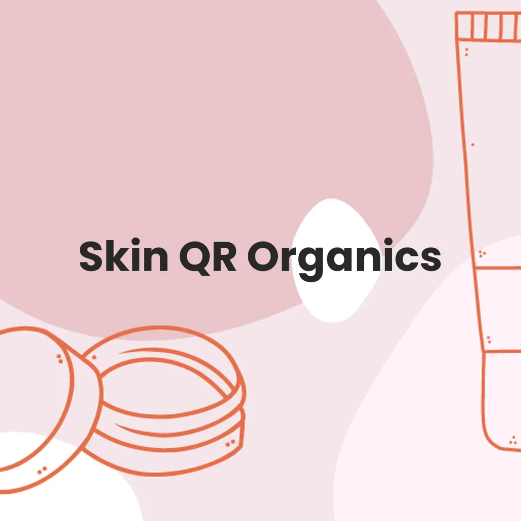 Skin QR Organics testa en animales?