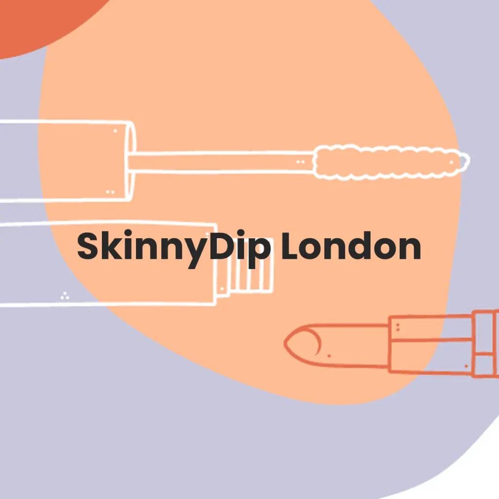 SkinnyDip London testa en animales?